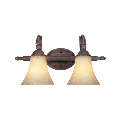 Two Light Ancient Oak Vanity