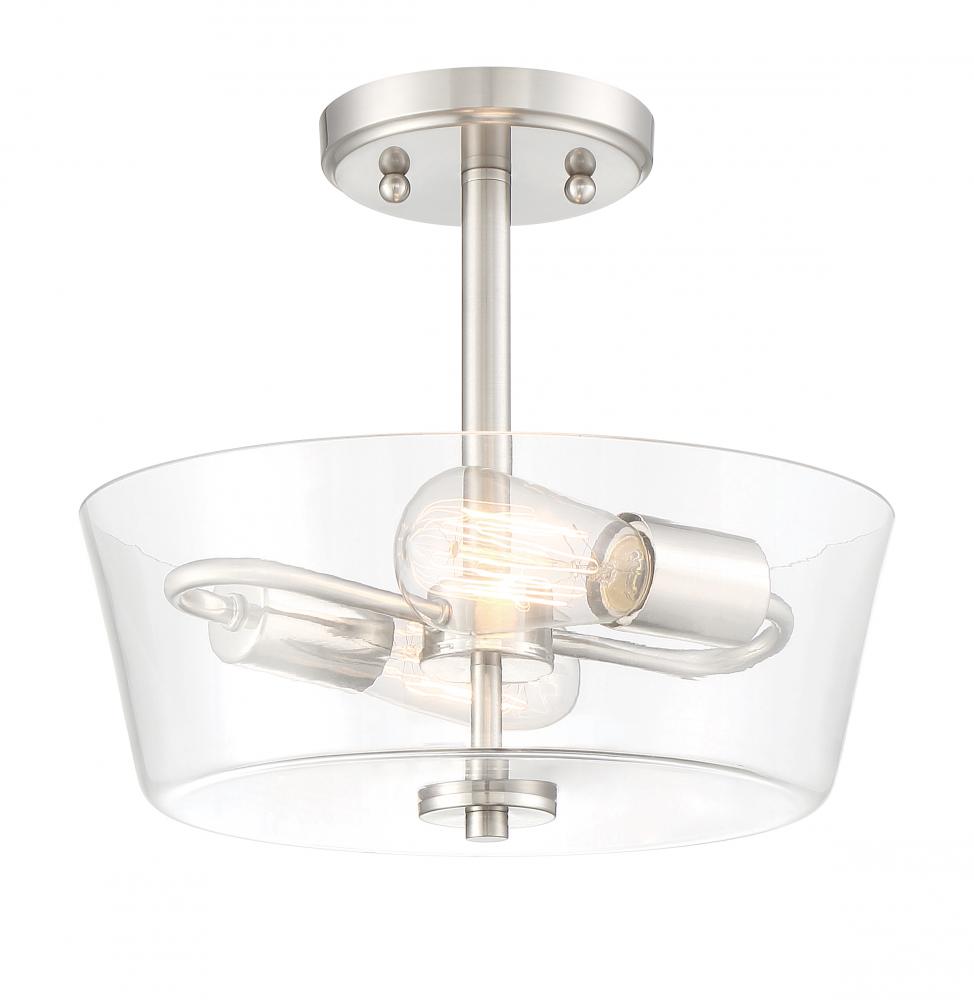 Westin 12" 2-Light Semi-Flush