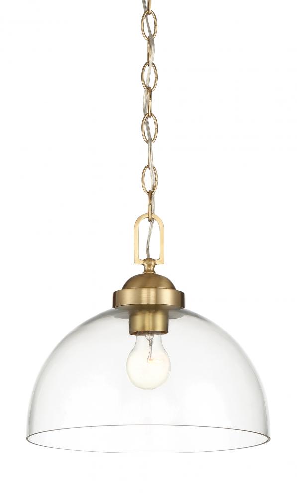 Knoll 1 Light Down Pendant