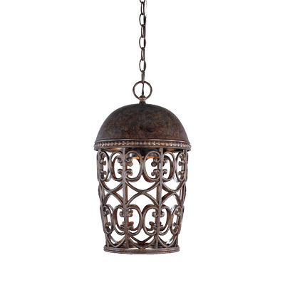 Amherst 17.75" 1-Light Outdoor Hanging Lantern