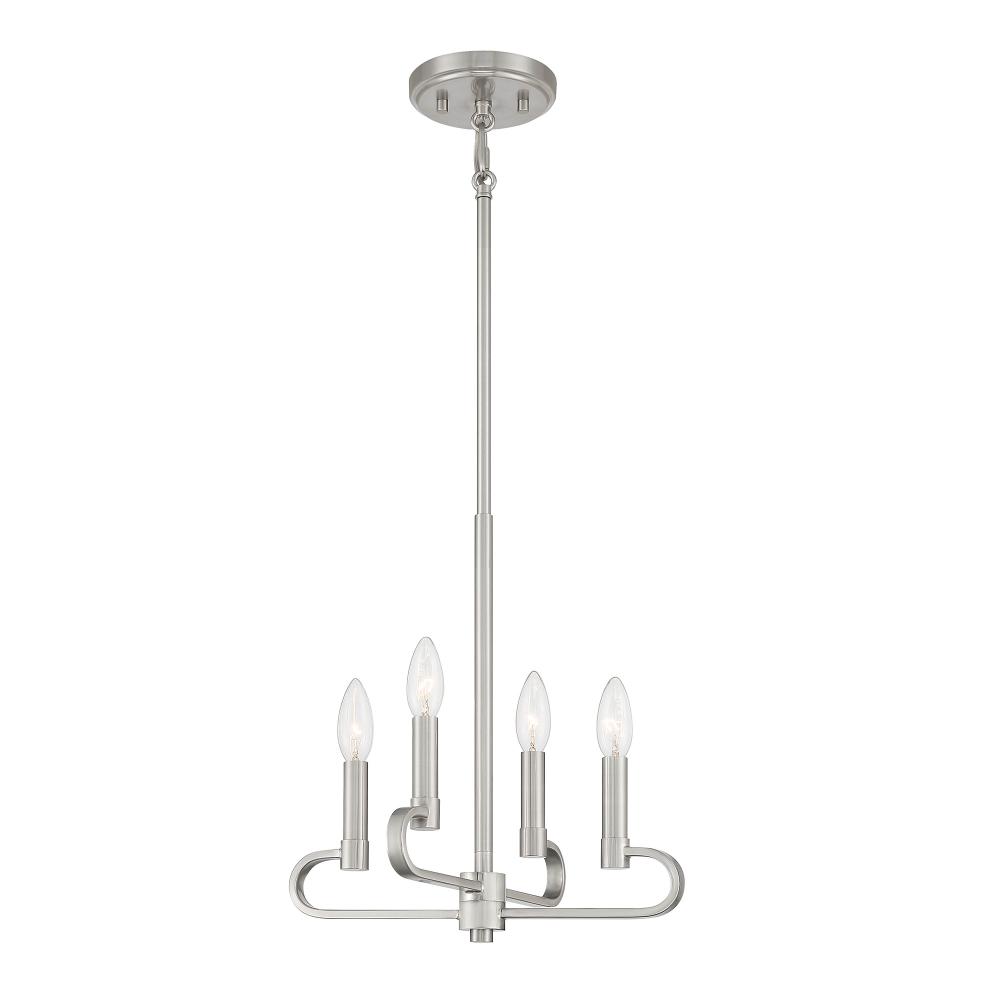 Summit 14" 4-Light Convertible Chandelier