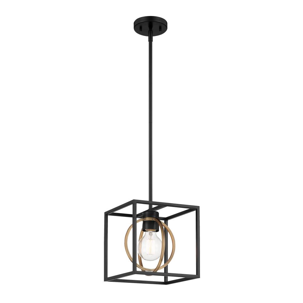 Kew Gardens 8.5" 1-Light Convertible Pendant