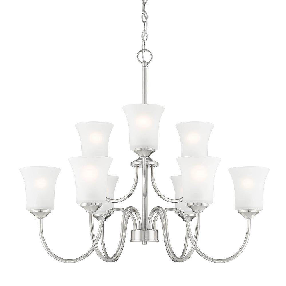 Bronson 30" 9-Light Chandelier