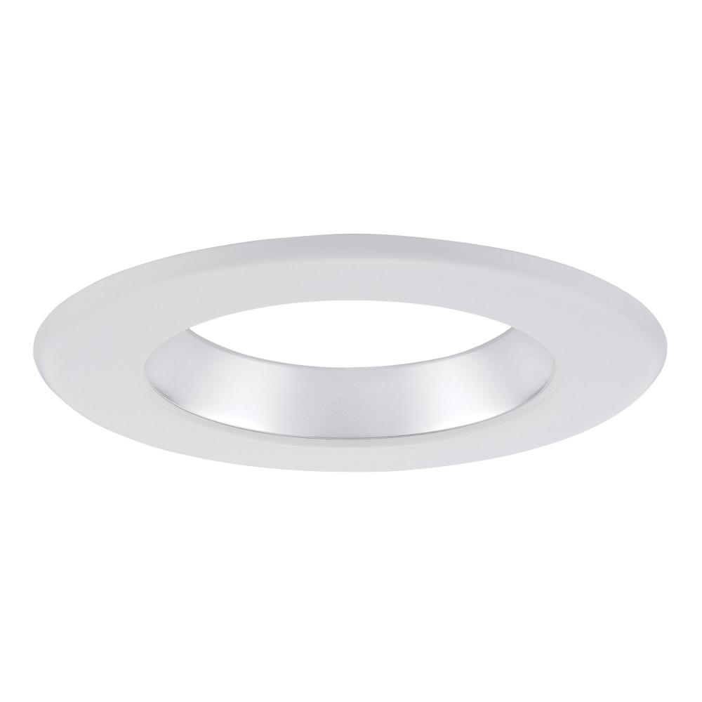 6" Diffused Chr/Wh Magnetic Trim Ring