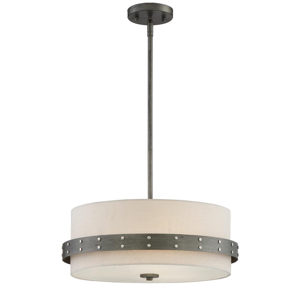 Garrett 18.25" 3-Light Pendant