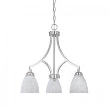 Designers Fountain 82983-SP - Tackwood 3 Light Chandelier