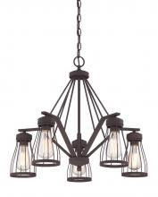 Designers Fountain 86885-BZ - Brooklyn 25" 5-Light Chandelier