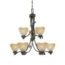Designers Fountain 95689-OB - Timberline 9 Light Chandelier