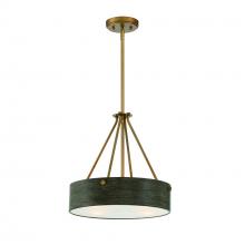 Designers Fountain D228M-16P-OSB - Erba 16" 3-Light Pendant