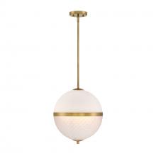 Designers Fountain D301C-14P-OSB - Dia 14" 3-Light Pendant