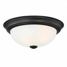 Designers Fountain 1257S-MB-W - Reedley 11.25" 2-Light Flush Mount