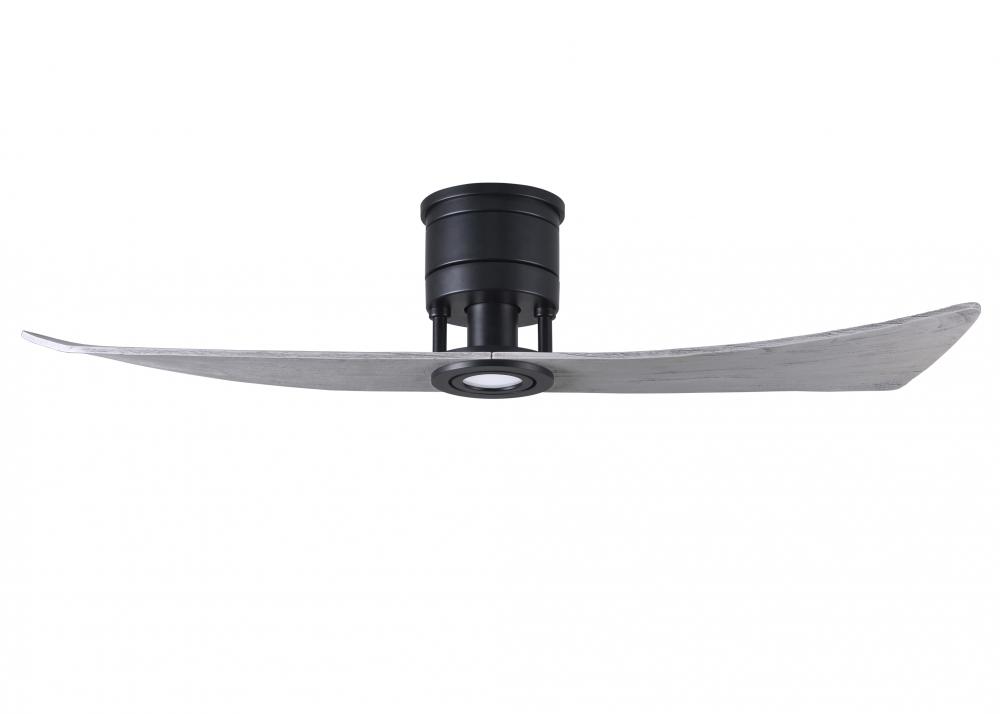 Lindsay - Ceiling Fan - Integrated LED - Matte Black Finish - Walnut Tone Blades