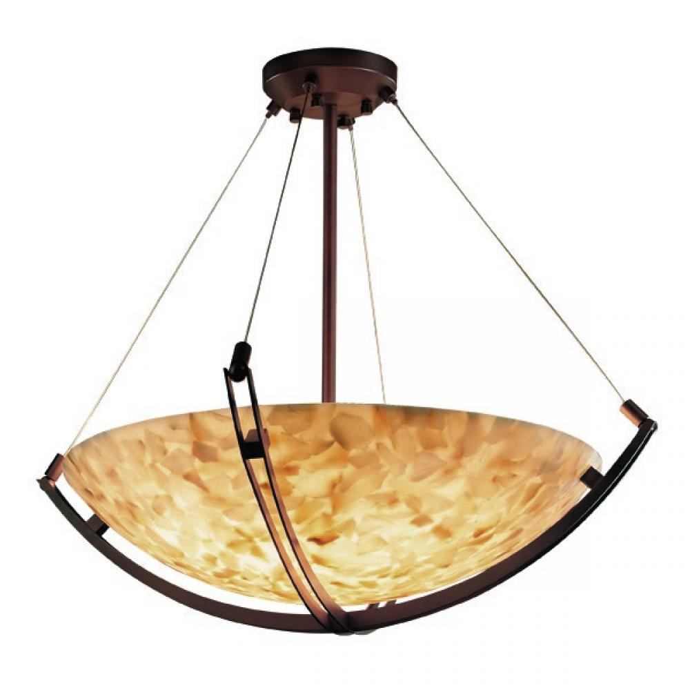 24" Pendant Bowl w/ Crossbar