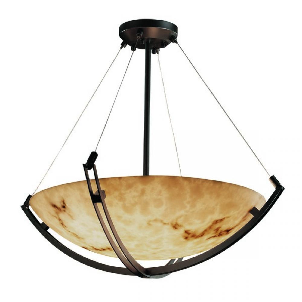 36" Pendant Bowl w/ Crossbar