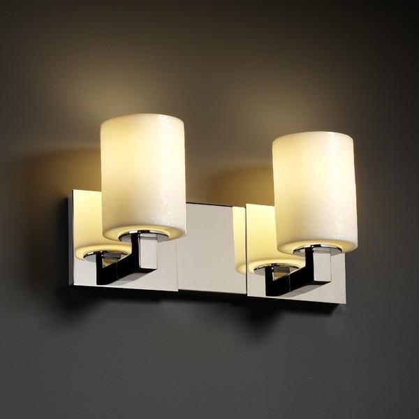 Modular 2-Light Bath Bar