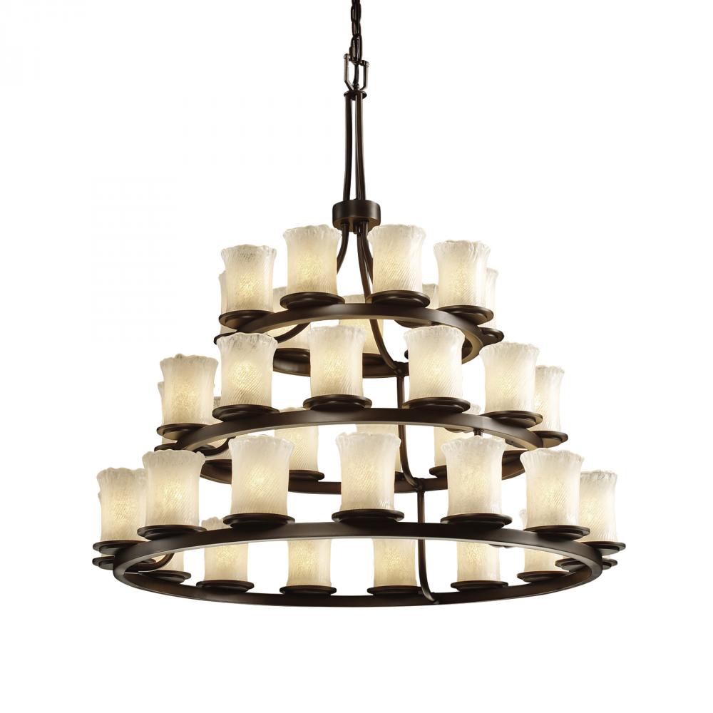 Dakota 36-Light 3-Tier Ring Chandelier