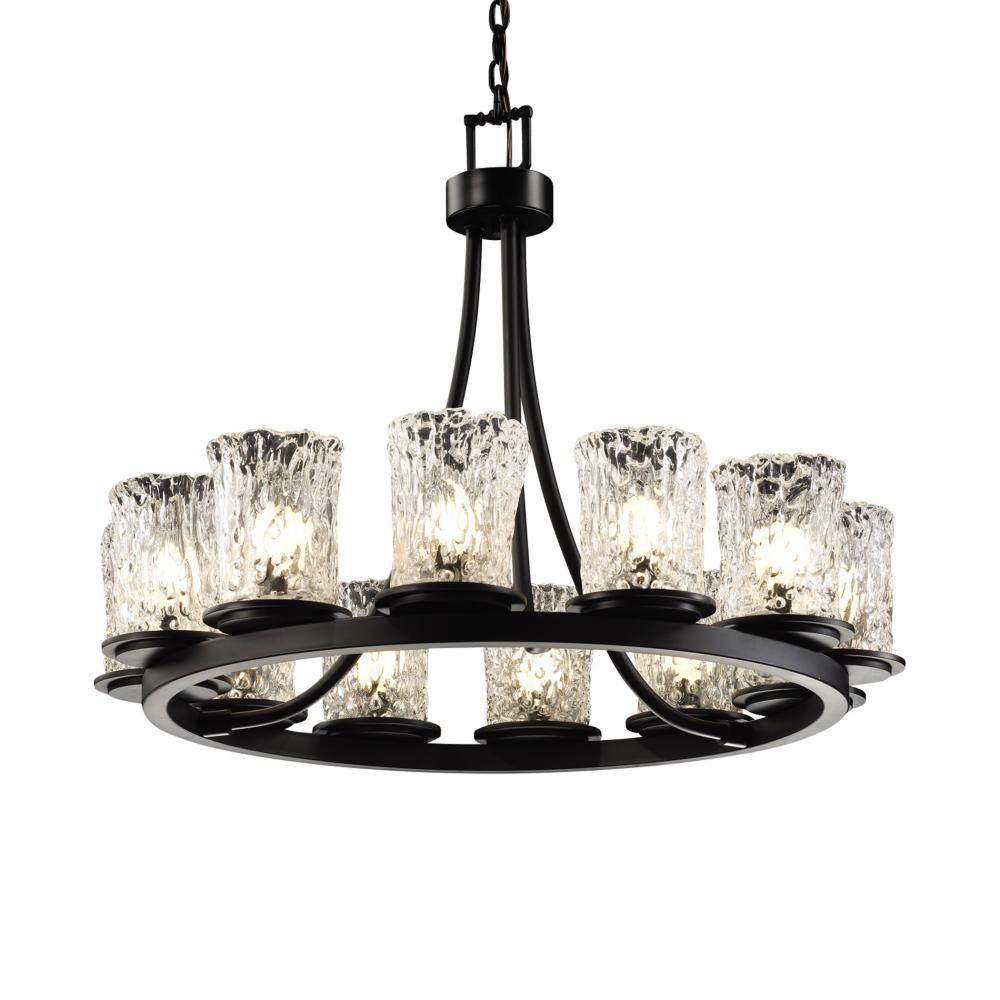 Dakota 12-Light Ring LED Chandelier (Short)