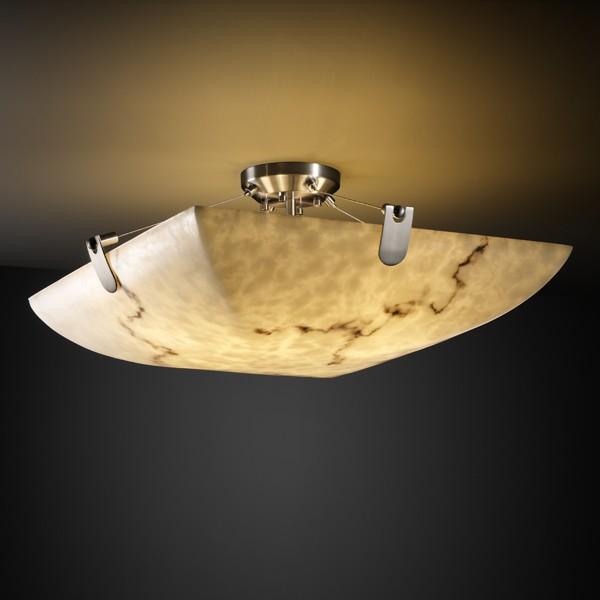 18" Semi-Flush Bowl w/ U-Clips