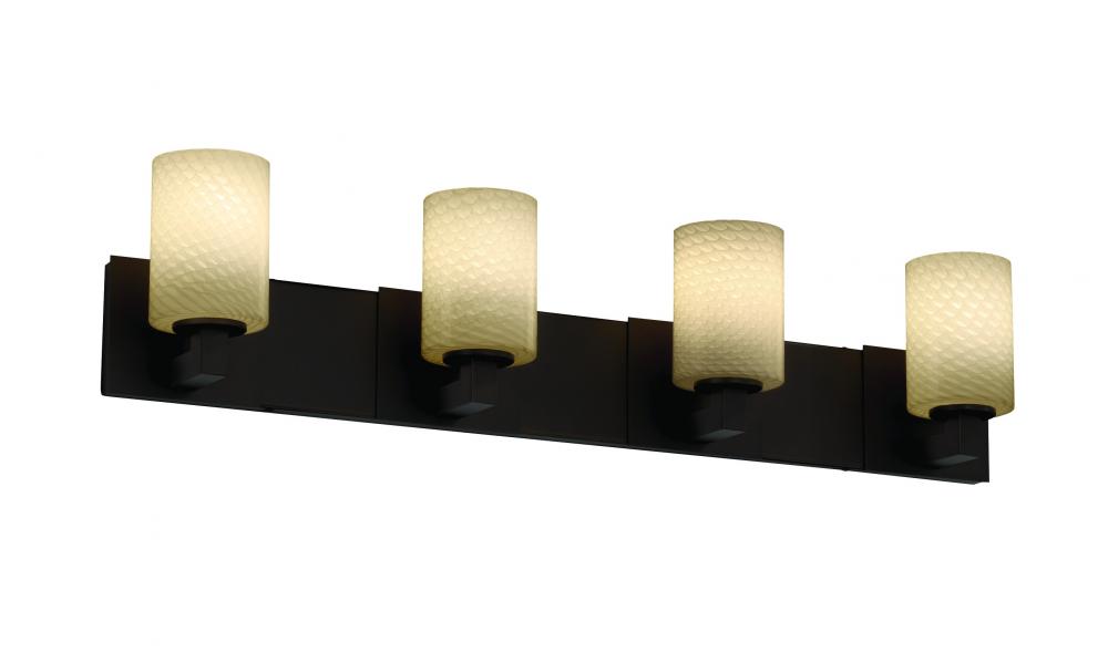 Modular 4-Light Bath Bar