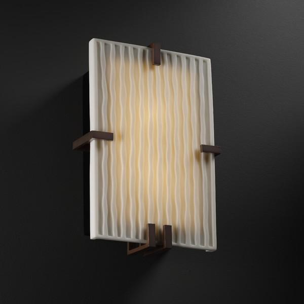 Clips Rectangle Wall Sconce (ADA)