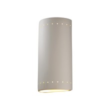 Justice Design Group CER-1190W-BIS - Really Big Cylinder w/ Perfs - Closed Top (Outdoor)