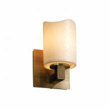 Justice Design Group CNDL-8921-14-CREM-ABRS - Modular 1-Light Wall Sconce