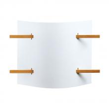 Justice Design Group DOM-8320 - Folio Beech Wood Wall Sconce