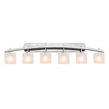 Justice Design Group FSN-8596-30-FRCR-CROM - Archway 6-Light Bath Bar