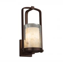 Justice Design Group ALR-7581W-10-DBRZ-LED1-700 - Atlantic Small Outdoor LED Wall Sconce