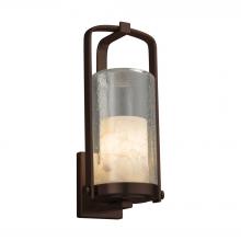 Justice Design Group ALR-7584W-10-DBRZ - Atlantic Large Outdoor Wall Sconce
