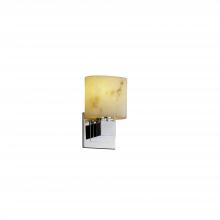 Justice Design Group FAL-8707-30-CROM - Aero ADA 1-Light Wall Sconce (No Arms)