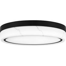 Quoizel QFL6778MBK - Gasper Matte Black Flush Mount