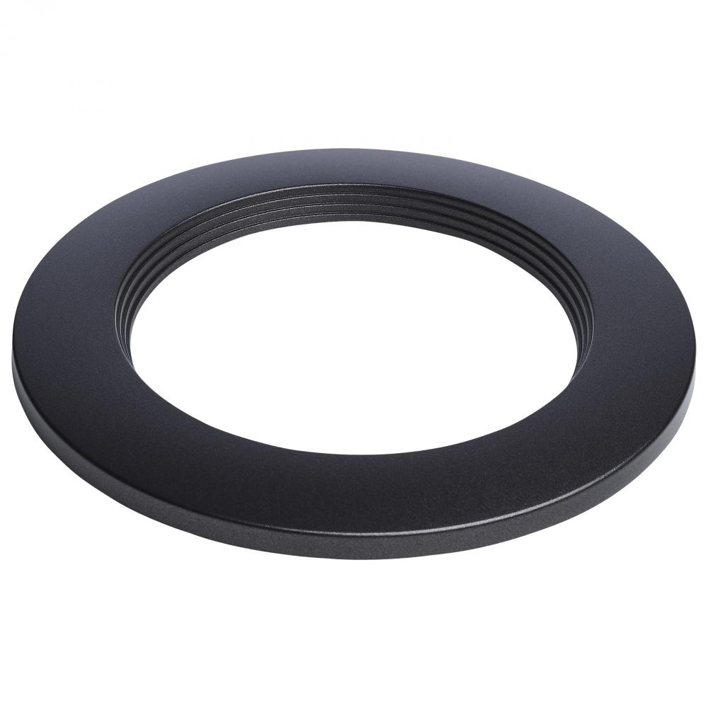 Regressed Wafer Downlight Retrofit Trim; 4 Inch; Matte Bronze Finish