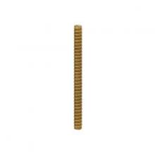 Satco Products Inc. 90/1194 - 1/8 IP Solid Brass Nipple; Unfinished; 3-1/2" Length; 3/8" Wide