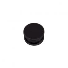 Satco Products Inc. 90/1809 - Brass Lock-Up Cap; 1/8 IP; 9/16" Diameter; 1/4" Height; Black Finish