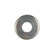 Satco Products Inc. 90/2069 - Steel Check Ring; Straight Edge; 1/8 IP Slip; Unfinished; 2-1/4" Diameter