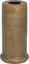 Satco Products Inc. 90/2220 - Solid Brass Spacer; 7/16" Hole; 2" Height; 7/8" Diameter; 1" Base Diameter;
