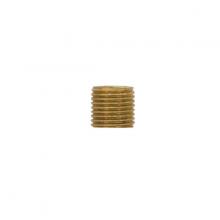 Satco Products Inc. 90/2385 - 1/4 IP Solid Brass Nipple; Unfinished; 3" Length; 1/2" Wide