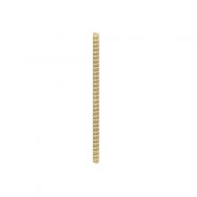 Satco Products Inc. 90/5184 - 1/8 IP Steel Nipple; Yellow Zinc Plated; 23" Length; 3/8" Wide