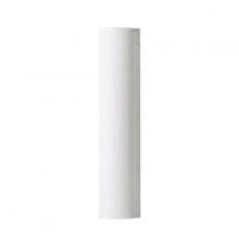 Satco Products Inc. 90/906 - Plastic Candle Cover; White Plastic; 13/16" Inside Diameter; 7/8" Outside Diameter; 6"