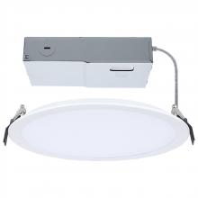 Satco Products Inc. S11848 - 30 Watt; 10 Inch LED Direct Wire Downlight; Remote Driver; CCT Selectable; Dual Dimming; Flat Face;