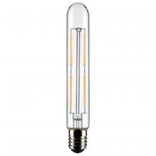 Satco Products Inc. S21370 - 4 Watt T6.5 LED Filament; Clear; Intermediate Base; 3000K; 400 Lumens; 120 Volt