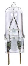 Satco Products Inc. S4613 - 75 Watt; Halogen; T4; Clear; 2000 Average rated hours; 1250 Lumens; Bi Pin G8 base; 120 Volt