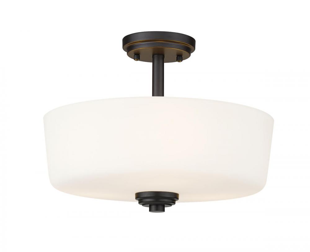 3 Light Semi Flush Mount