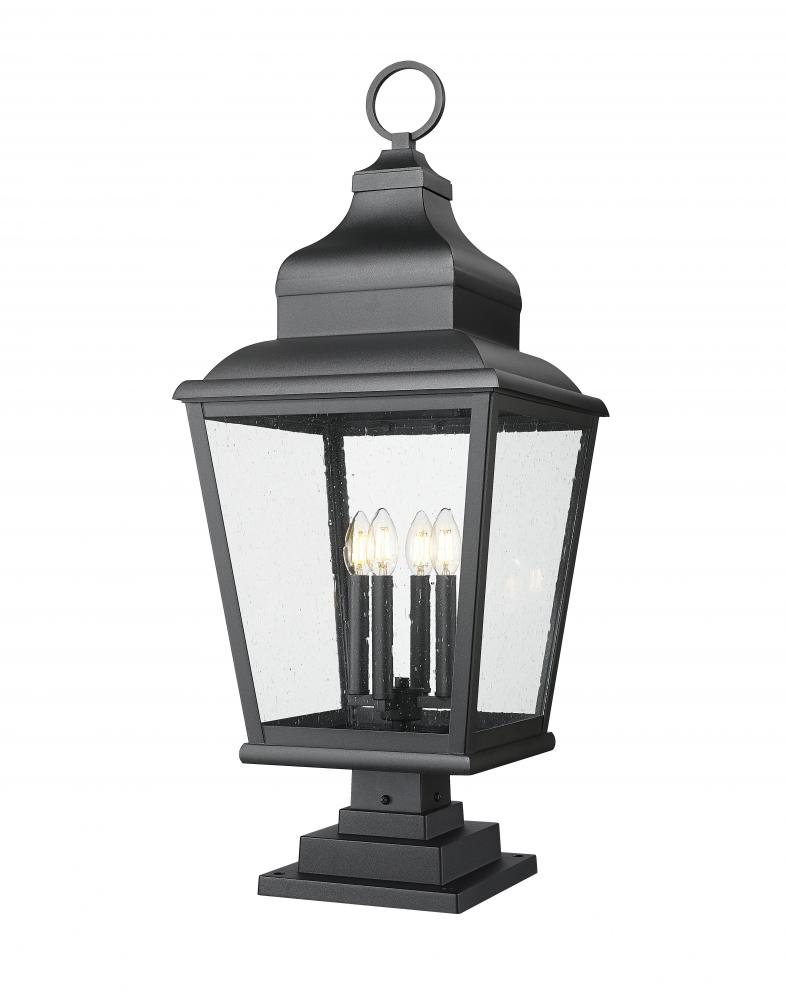 4 Light Outdoor Pier Mounted Fixture