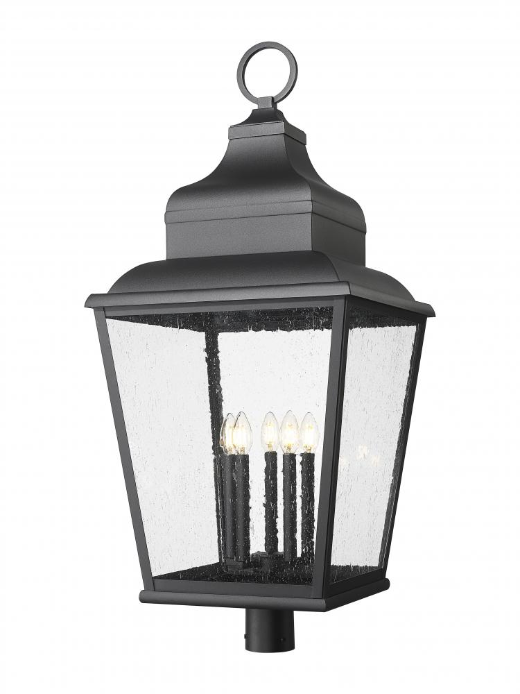 5 Light Outdoor Post Mount Fixture