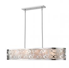 Z-Lite 195-55CH - 8 Light Linear Chandelier