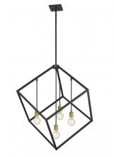 Z-Lite 478P34-BRZ-OBR - 4 Light Chandelier