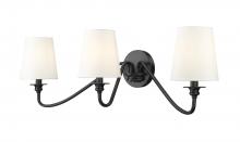 Z-Lite 7509-3S-MB - 3 Light Wall Sconce