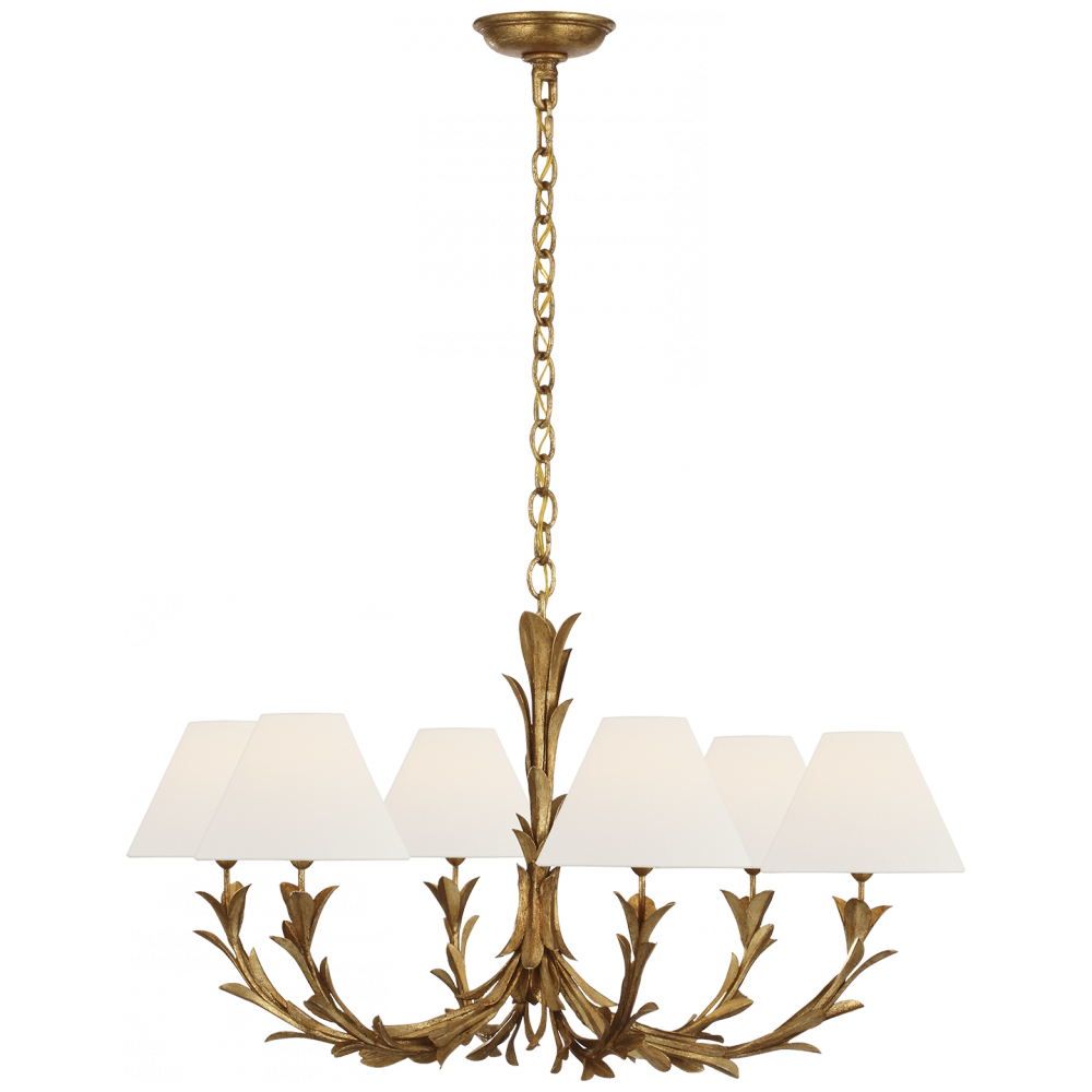 Provenz 32" 6 Light Chandelier